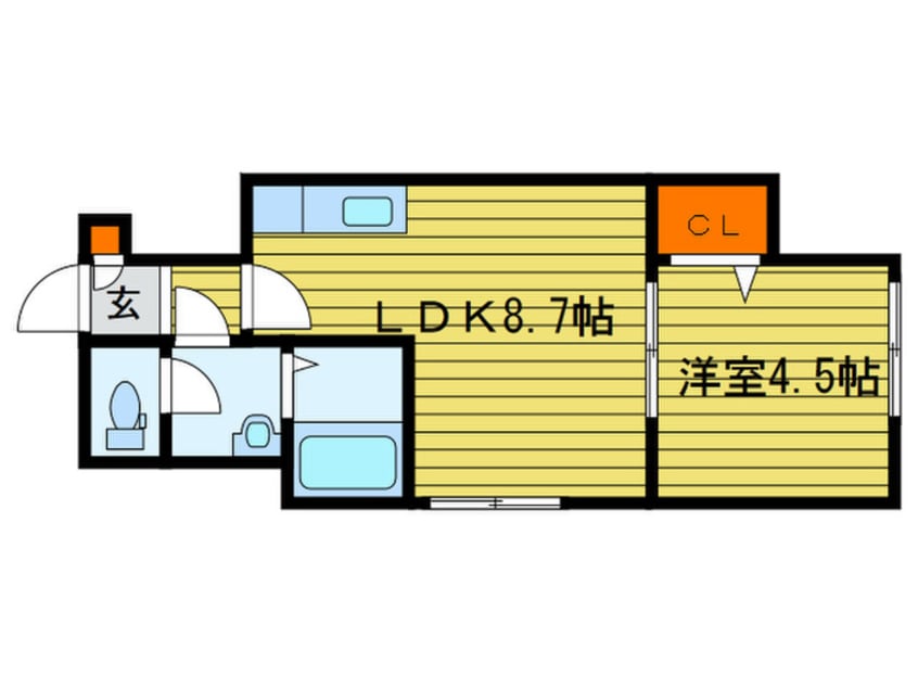 間取図 プランドール