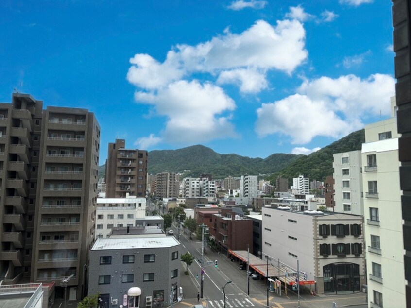 室内からの展望 プレステ－ジ円山