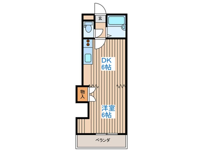 間取り図 ブルームハイツ中央