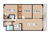 元町ガ－デン 3LDKの間取り