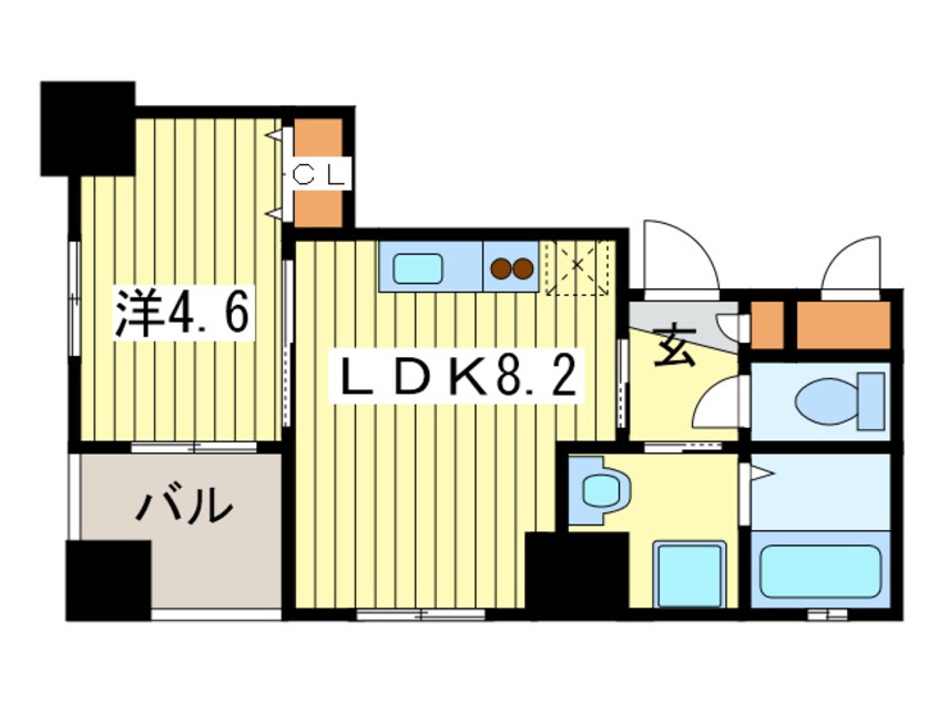 間取図 サムティ桑園通り