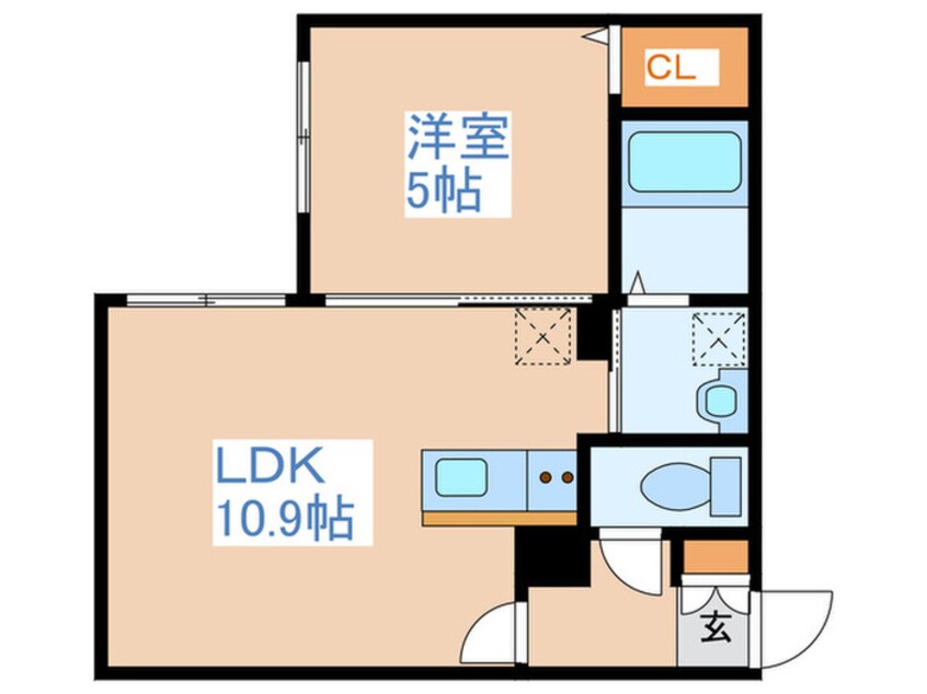 間取図 Landschaft ASABU