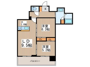 間取図 アコード２３