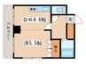 プレサント北３５条 1DKの間取り