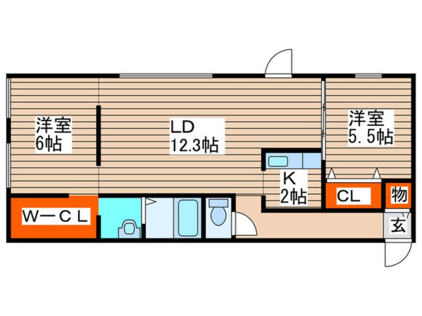 間取図 スターエステート