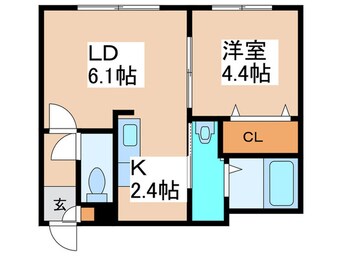 間取図 ウィン栄町