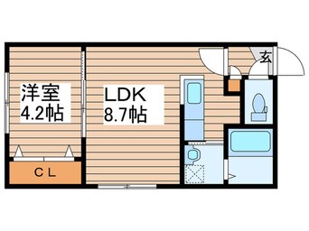 間取図 ＨＯＮＵ大谷学園前