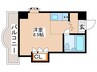 シティハイム1 1Rの間取り