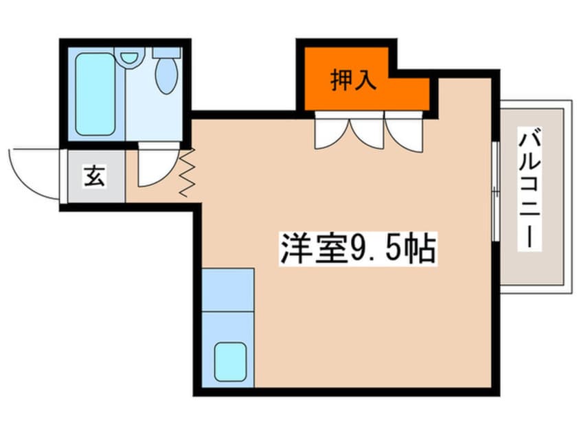 間取図 シティハイム1