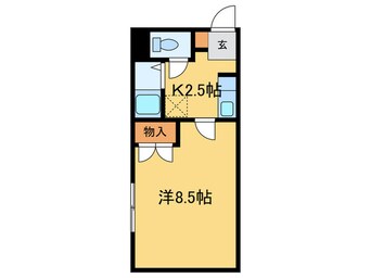 間取図 美園銀座パレス