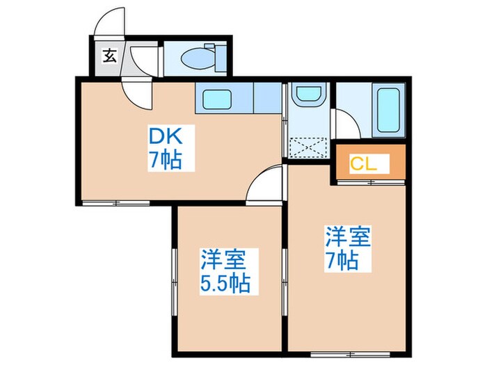 間取り図 フェリス宮北