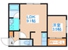 Sapporo house 1LDKの間取り