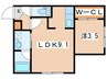 Sapporo house 1LDKの間取り