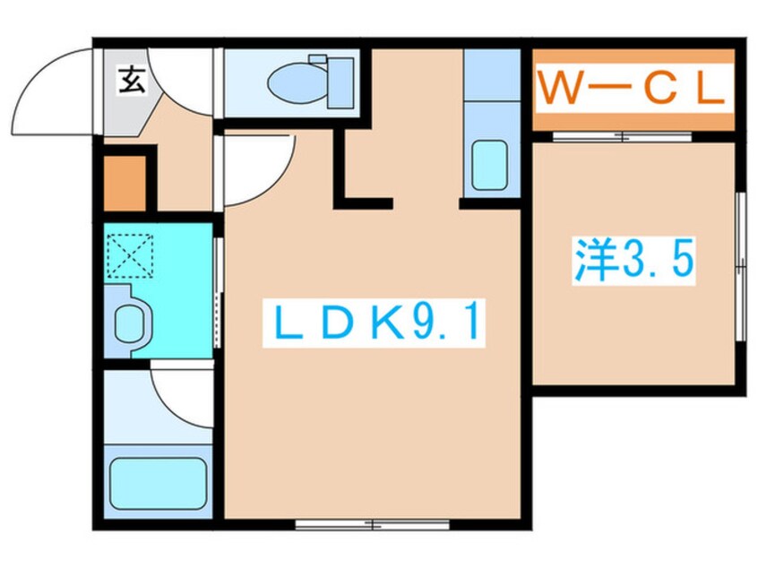 間取図 Sapporo house