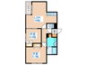 RESIDENCE SHINMEI HONGOU EAST 2LDKの間取り