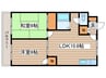 メゾン16条 2LDKの間取り