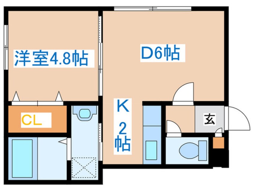 間取図 サンクレスト発寒中央