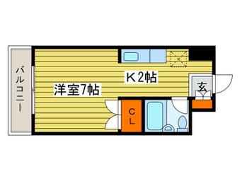 間取図 スタジオシティ