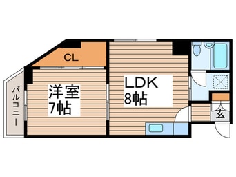 間取図 スタジオシティ