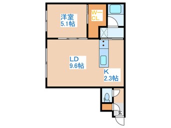 間取図 ELSA琴似