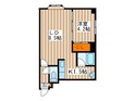 ル－ブル５条館の間取図
