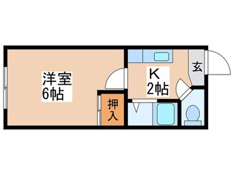 間取図 トウリョウ南５条ビル