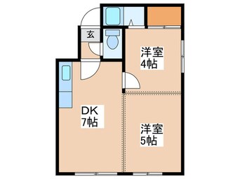 間取図 K2オオタキビル