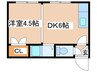 K2オオタキビル 1DKの間取り