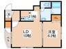 オリエントコ－トＳ１４Ｗ８ 1LDKの間取り