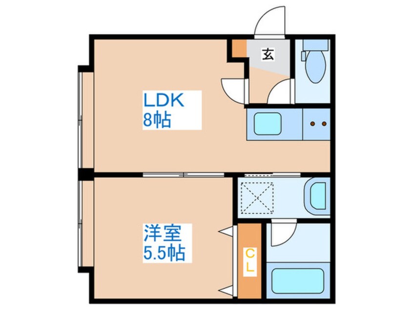 間取図 アベニュー7-11