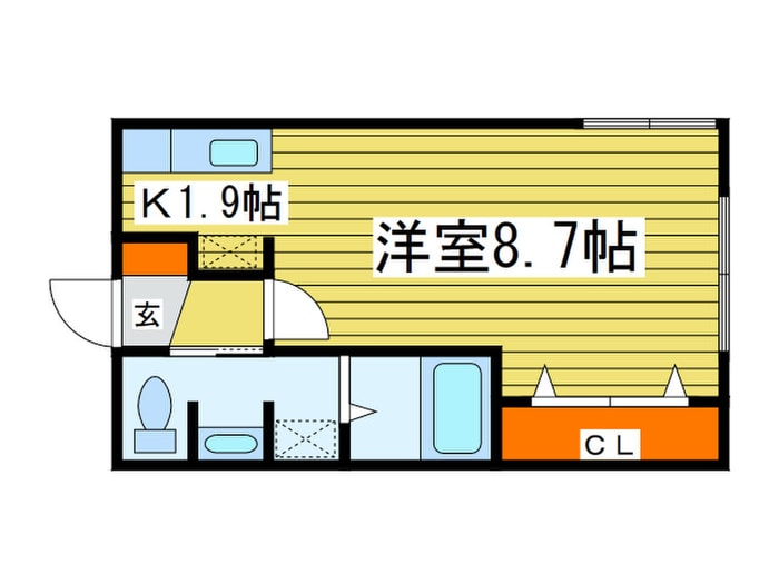 間取り図 Jentile43°