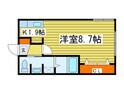Jentile43°の間取図