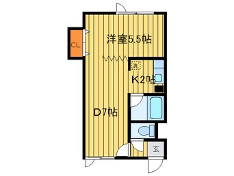 間取図 コンフォ－ル札幌