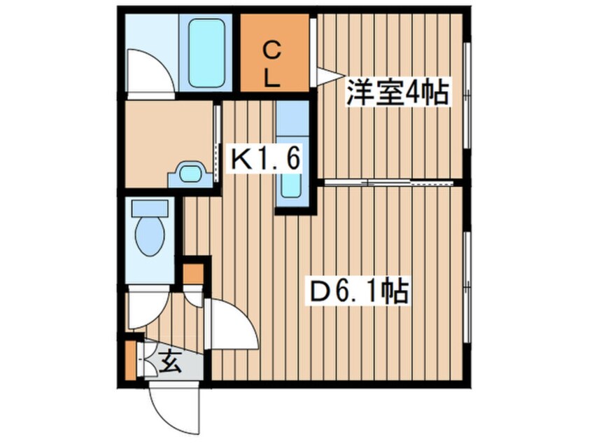 間取図 ガレリアＮ１３