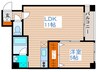 ラフィネ３１ 1LDKの間取り