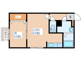 間取図 メイプルメゾン創成川公園