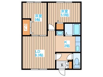 間取図 公和マンションB