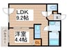 トライフォ－ス１２ 1LDKの間取り