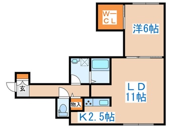 間取図 blanc本町