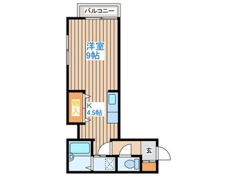 間取図 コ－ト琴似