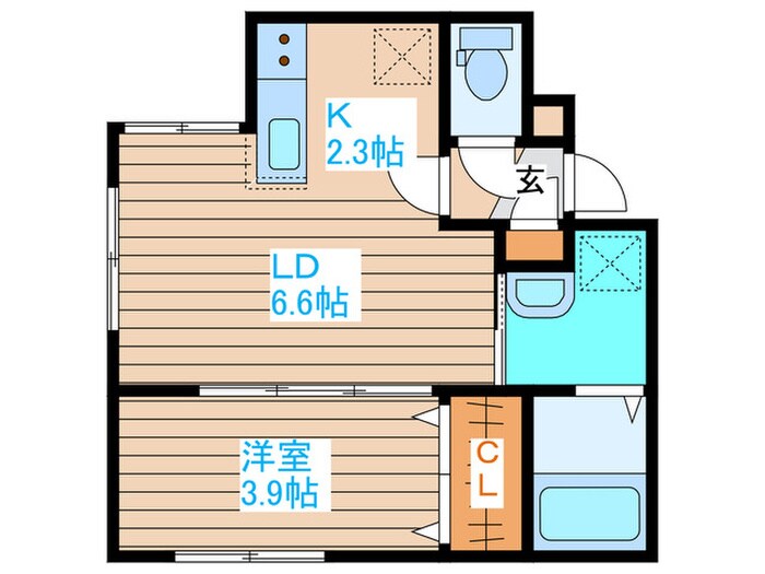 間取り図 Activat南郷13丁目スクエア