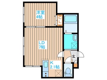 間取図 Activat南郷13丁目スクエア