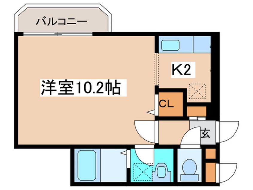 間取図 グランバリュー白石