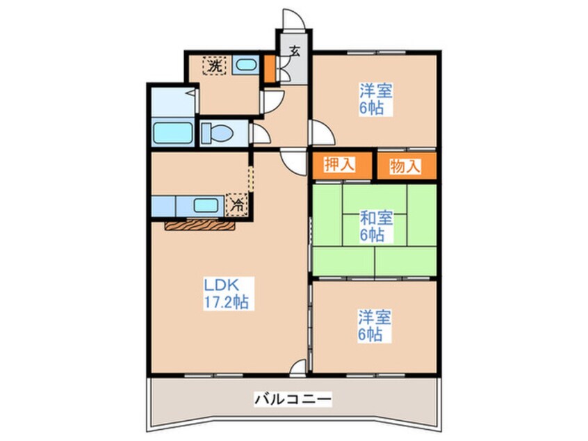 間取図 イーストセンタービル