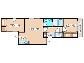 間取図 アルビオ