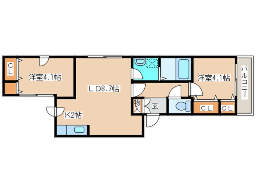 間取図 アルビオ