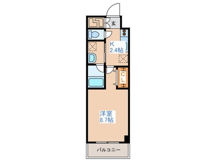 間取り図 ホ－リ－フォ－ト南平岸