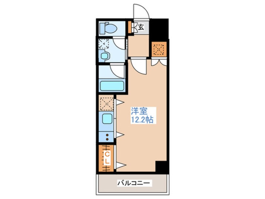 間取図 ホ－リ－フォ－ト南平岸