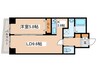 プロスパー月寒 1LDKの間取り