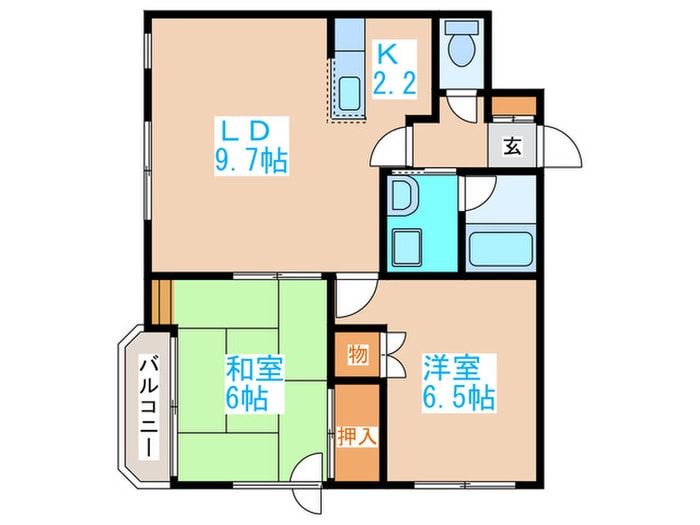 間取り図 Ｅｓｐｏｉｒ　Ｅｎｔｒｅｅ